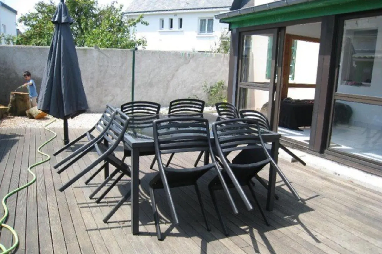 Superbe Maison Cocooning Bord De Mer Terrasse Villa Ploemeur 0*,  France
